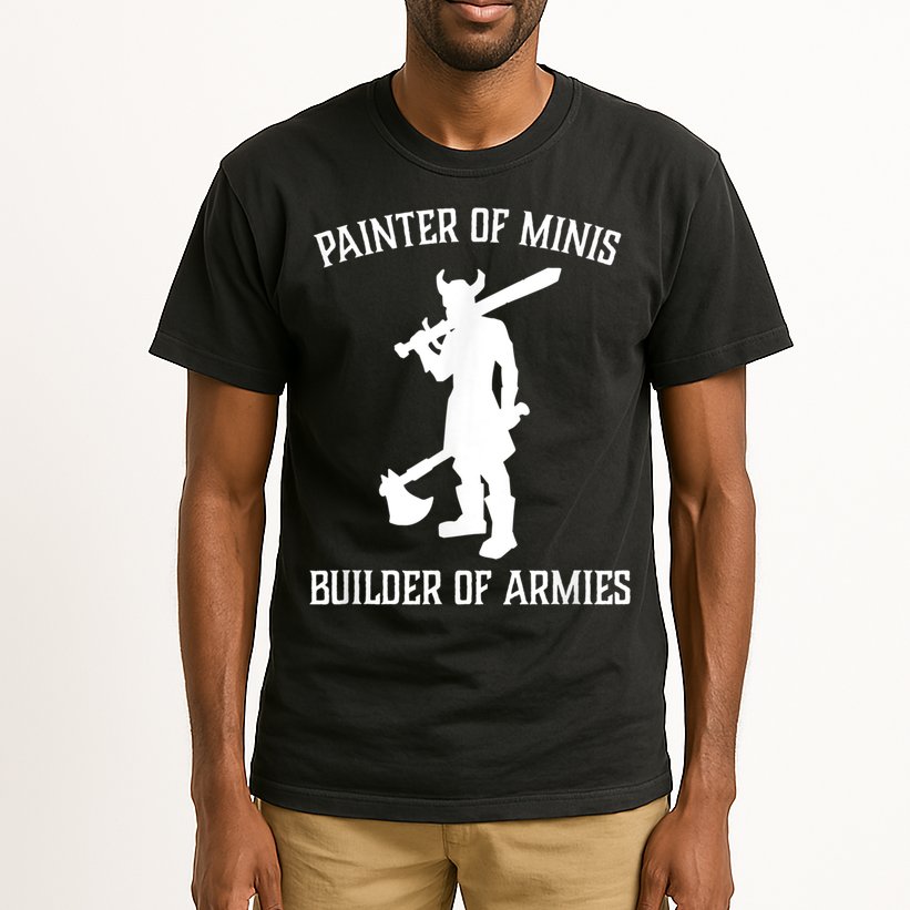 Painting Miniatures Role Playing Game Fantasy Warrior Minis Tall T-Shirt