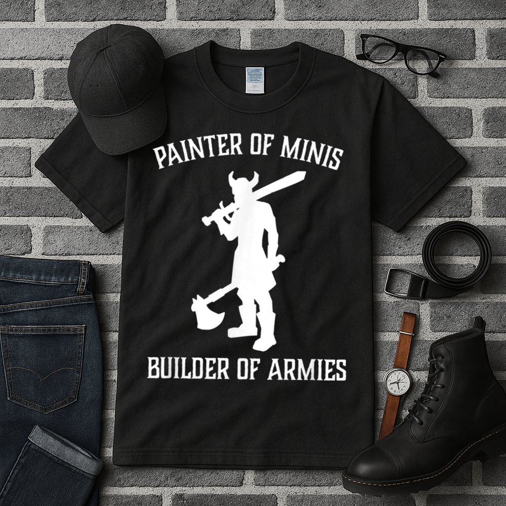 Painting Miniatures Role Playing Game Fantasy Warrior Minis Tall T-Shirt