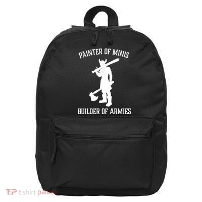 Painting Miniatures Role Playing Game Fantasy Warrior Minis 16 in Basic Backpack