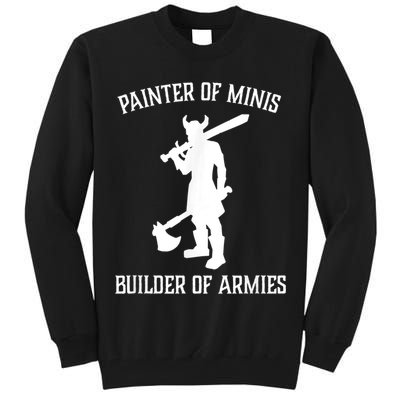 Painting Miniatures Role Playing Game Fantasy Warrior Minis Tall Sweatshirt