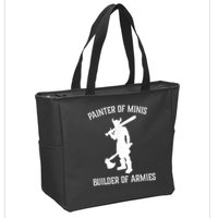 Painting Miniatures Role Playing Game Fantasy Warrior Minis Zip Tote Bag