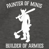 Painting Miniatures Role Playing Game Fantasy Warrior Minis Vector Backpack