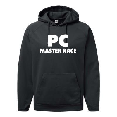 Pc Master Race Performance Fleece Hoodie