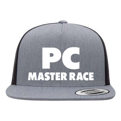 Pc Master Race Flat Bill Trucker Hat