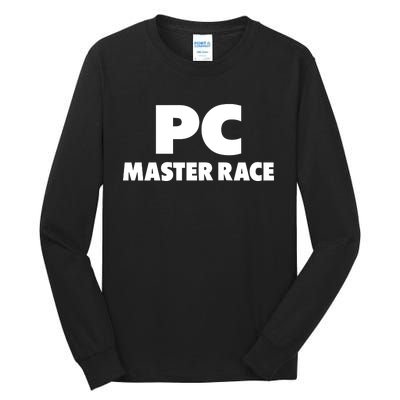 Pc Master Race Tall Long Sleeve T-Shirt