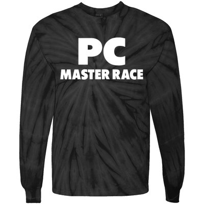 Pc Master Race Tie-Dye Long Sleeve Shirt