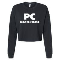 Pc Master Race Cropped Pullover Crew