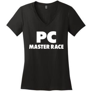 Pc Master Race Women's V-Neck T-Shirt