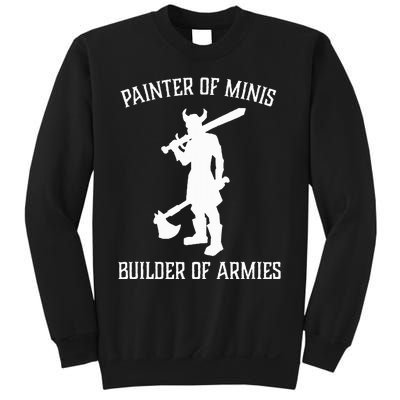 Painting Miniatures Role Playing Game Fantasy Warrior Minis Sweatshirt