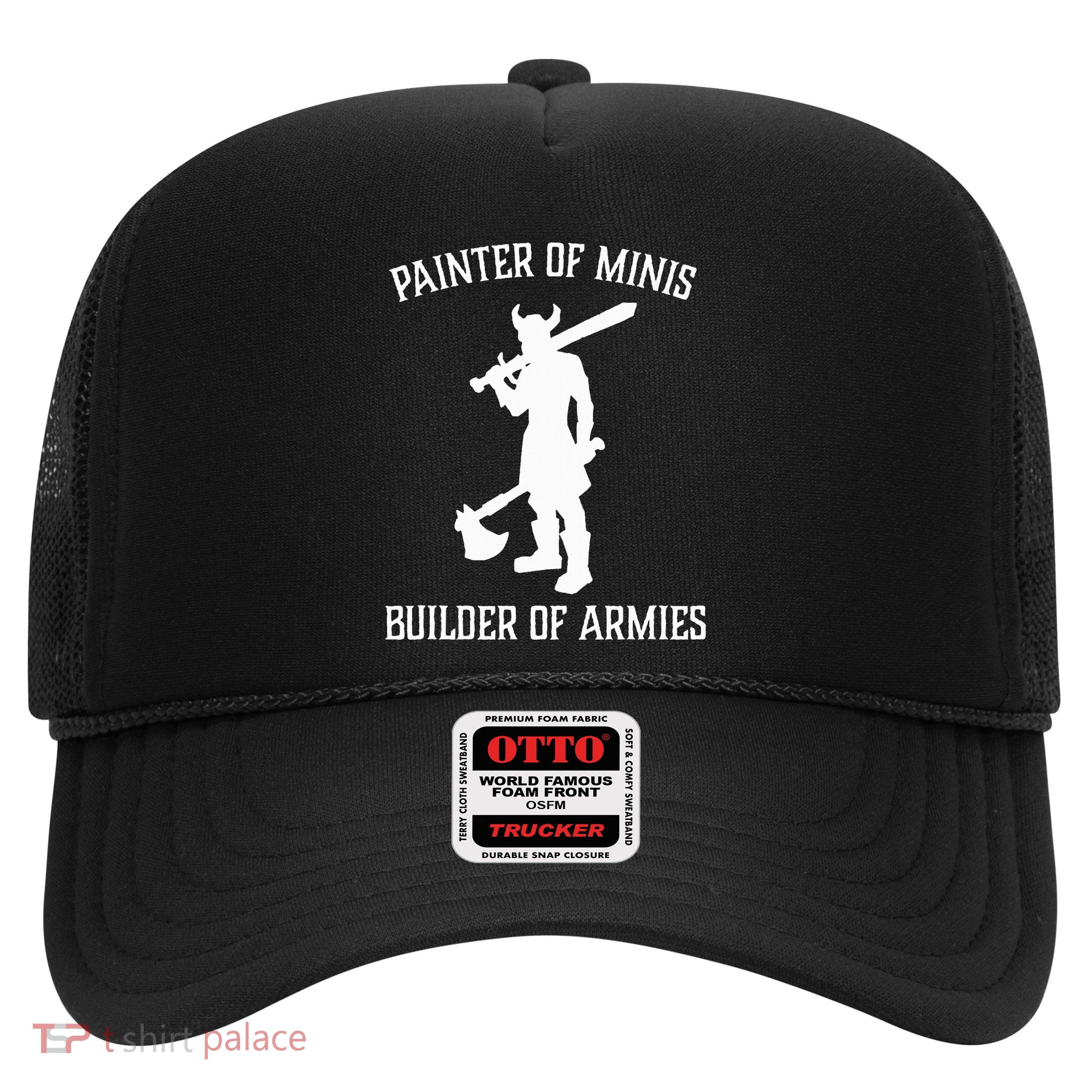 Painting Miniatures Role Playing Game Fantasy Warrior Minis Trucker Hat