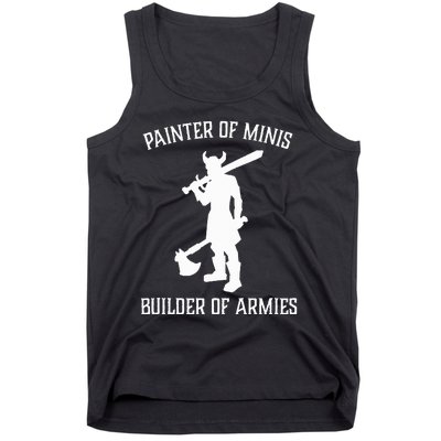 Painting Miniatures Role Playing Game Fantasy Warrior Minis Tank Top