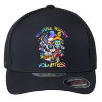 Psychedelic Mushroom Research Volunteer Flexfit Unipanel Trucker Cap