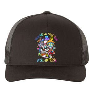 Psychedelic Mushroom Research Volunteer Yupoong Adult 5-Panel Trucker Hat