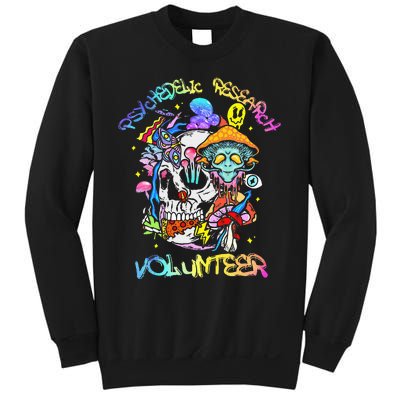 Psychedelic Mushroom Research Volunteer Sweatshirt