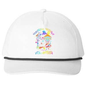 Psychedelic Mushroom Research Volunteer Snapback Five-Panel Rope Hat