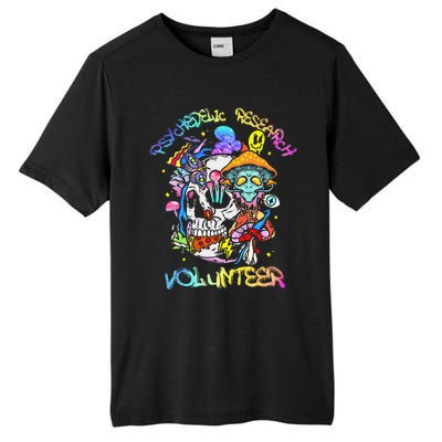 Psychedelic Mushroom Research Volunteer Tall Fusion ChromaSoft Performance T-Shirt