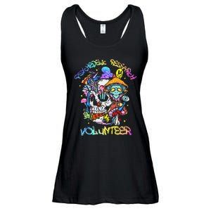 Psychedelic Mushroom Research Volunteer Ladies Essential Flowy Tank