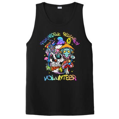 Psychedelic Mushroom Research Volunteer PosiCharge Competitor Tank