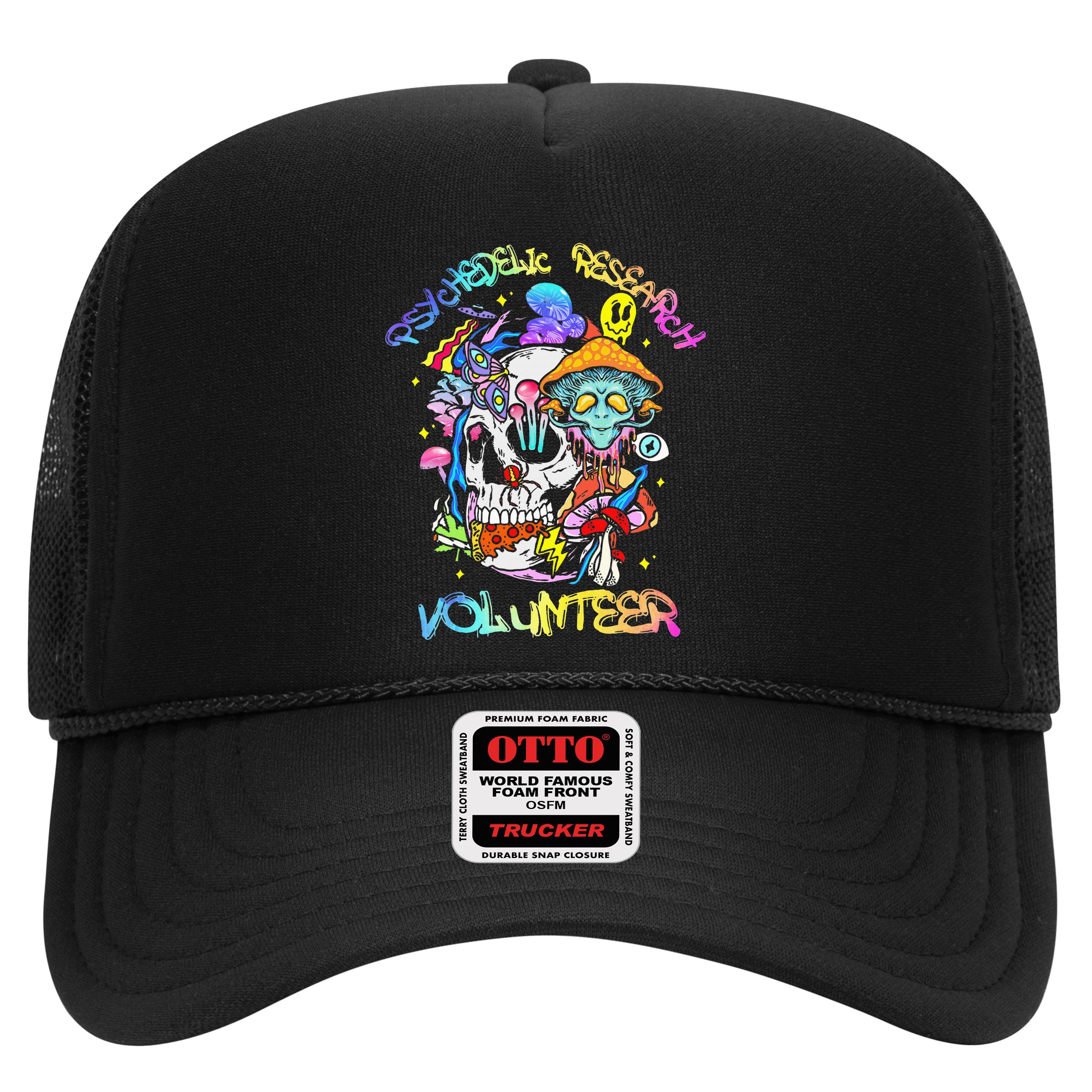 Psychedelic Mushroom Research Volunteer Hat