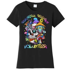 Psychedelic Mushroom Research Volunteer Women's T-Shirt