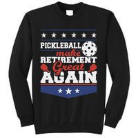 Pickleball Make Retirement Great Again Paddleball Player Sweatshirt