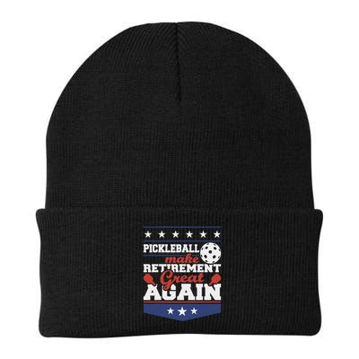 Pickleball Make Retirement Great Again Paddleball Player Beanie