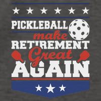 Pickleball Make Retirement Great Again Paddleball Player Vector Backpack