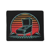 Pinball Machine Retro Vintage 80s Style Mousepad