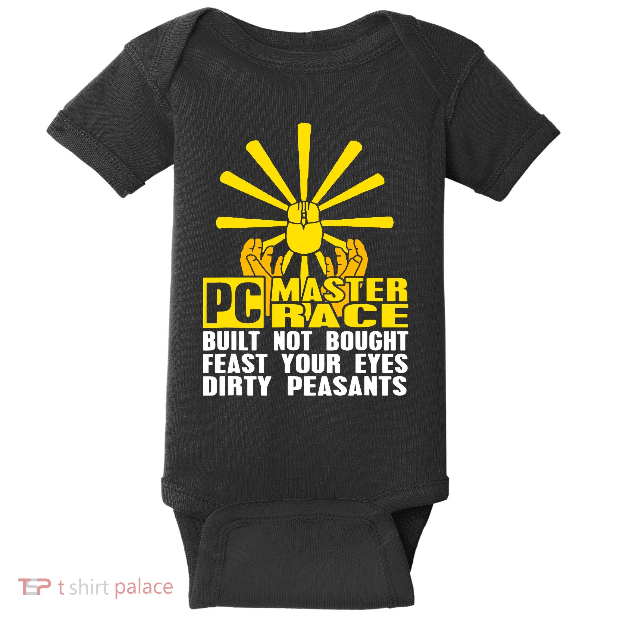 Pc Master Race Gaming Baby Bodysuit