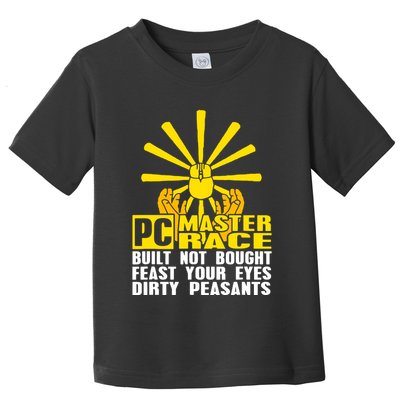 Pc Master Race Gaming Toddler T-Shirt