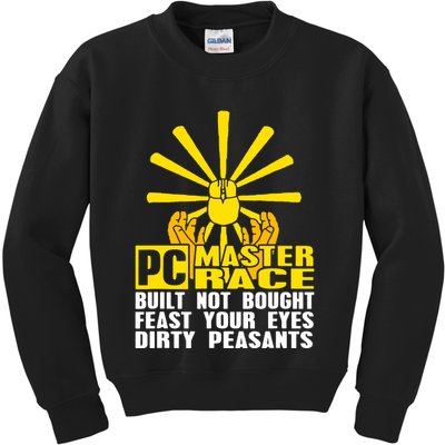 Pc Master Race Gaming Kids Sweatshirt