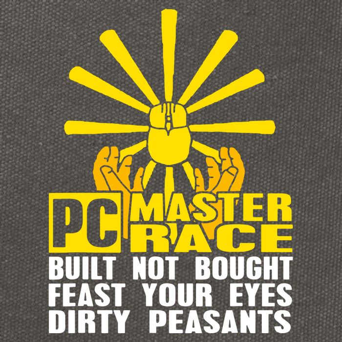 Pc Master Race Gaming Cotton Canvas Backpack