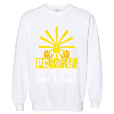 Pc Master Race Gaming Garment-Dyed Sweatshirt