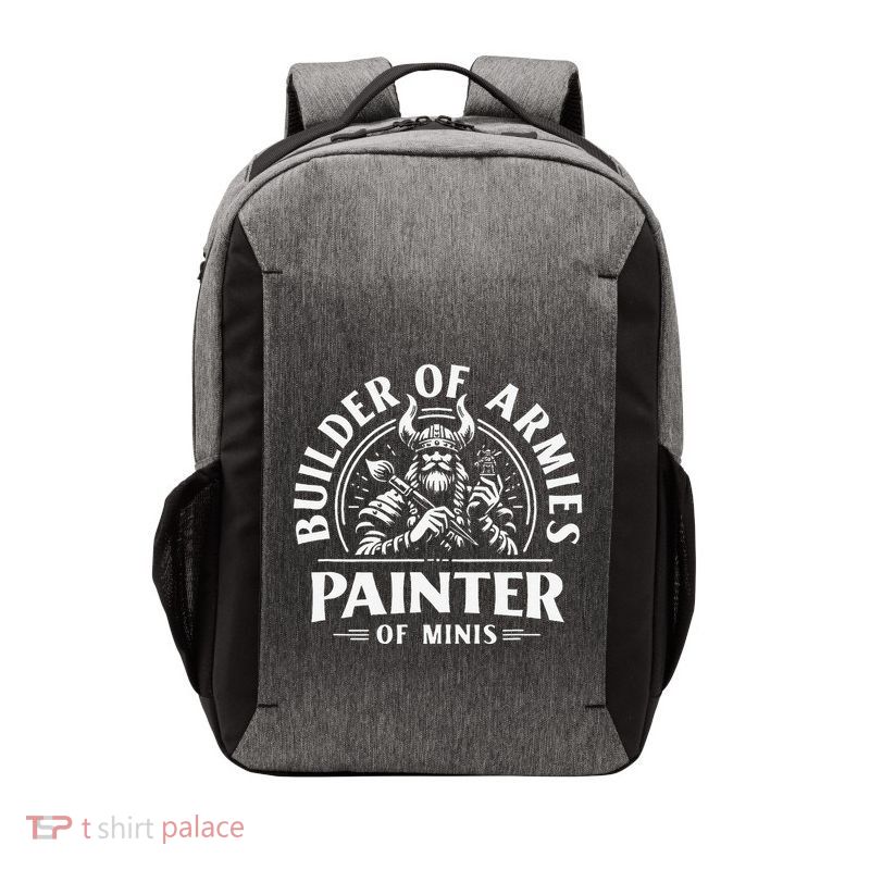 Painting Miniatures Role Playing Game Fantasy Warrior Minis Gift Vector Backpack