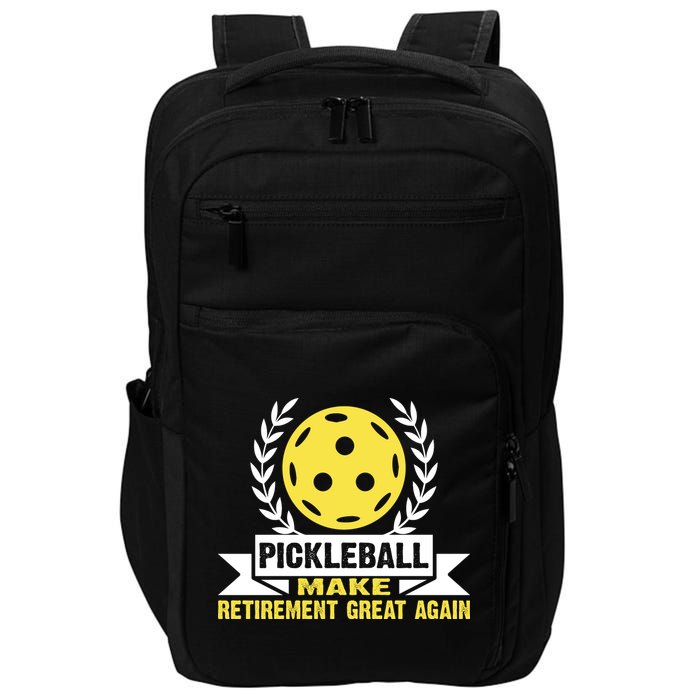 Pickleball Make Retirement Great Again Player Gift Paddles Impact Tech Backpack