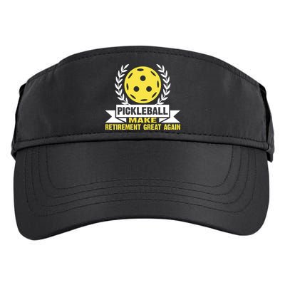 Pickleball Make Retirement Great Again Player Gift Paddles Adult Drive Performance Visor