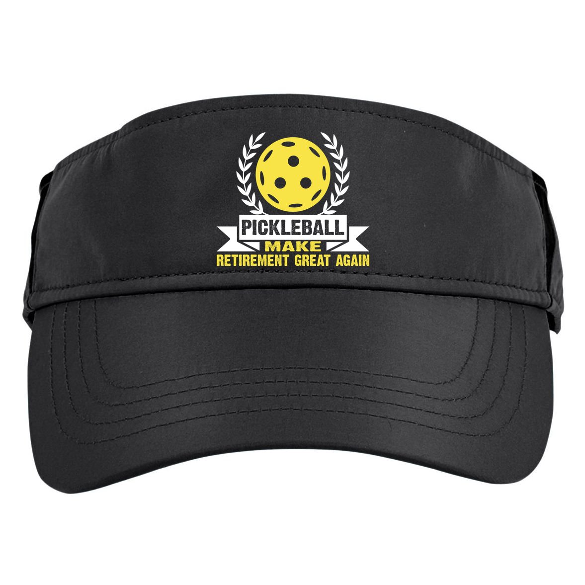 Pickleball Make Retirement Great Again Player Gift Paddles Adult Drive Performance Visor