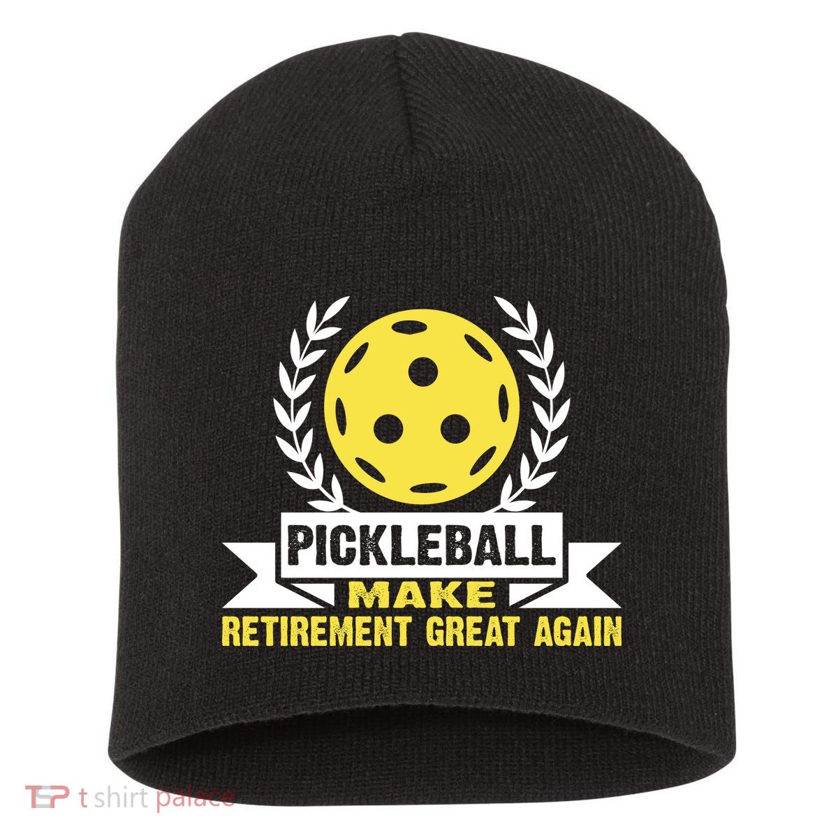 Pickleball Make Retirement Great Again Player Gift Paddles Short Acrylic Beanie