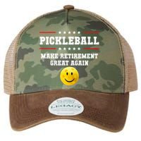Pickleball Make Retirement Great Again Legacy Tie Dye Trucker Hat