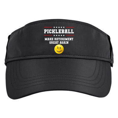 Pickleball Make Retirement Great Again Adult Drive Performance Visor