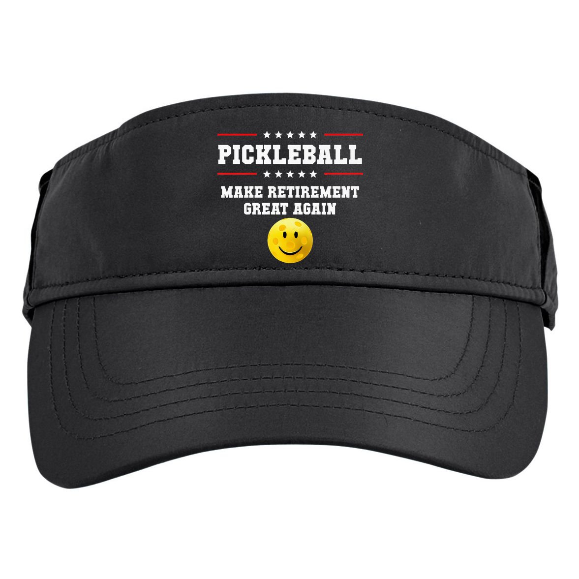 Pickleball Make Retirement Great Again Adult Drive Performance Visor