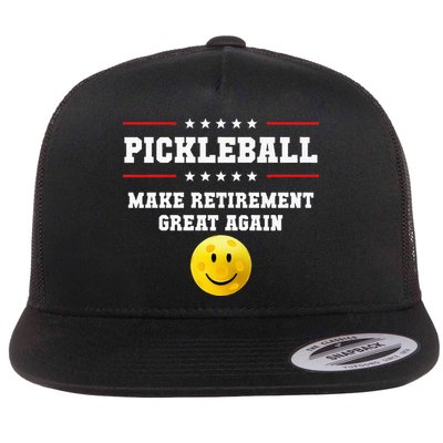 Pickleball Make Retirement Great Again Flatbill Hat