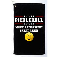 Pickleball Make Retirement Great Again Golf Towel