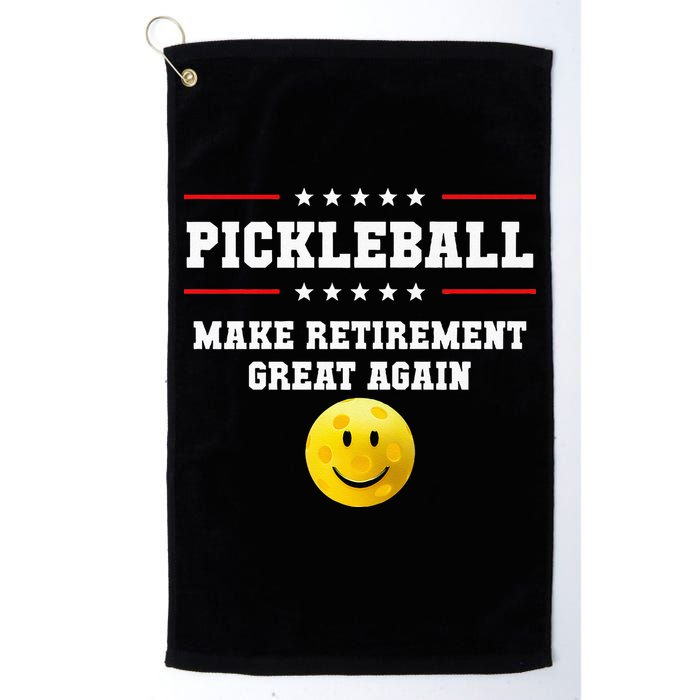 Pickleball Make Retirement Great Again Golf Towel