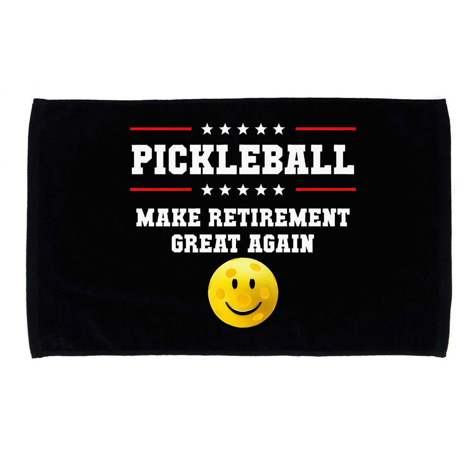 Pickleball Make Retirement Great Again Microfiber Hand Towel