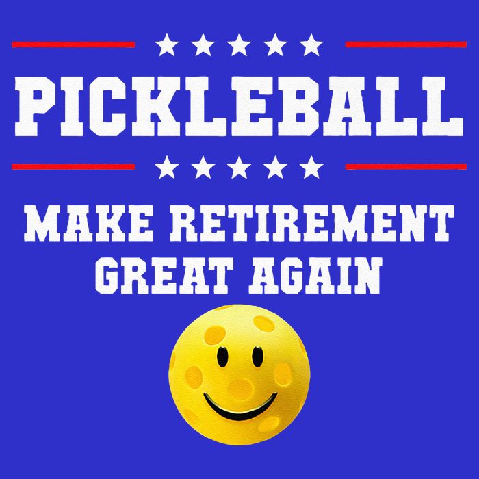Pickleball Make Retirement Great Again Visor