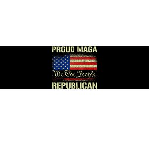 Proud MAGA Republican Flag| Anti Donkey Pox Disease 2024 Bumper Sticker