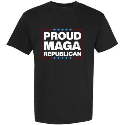 Proud MAGA Republican F Around And Find Out Anti Donkey Pox Garment-Dyed Heavyweight T-Shirt