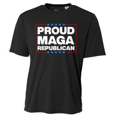 Proud MAGA Republican F Around And Find Out Anti Donkey Pox Cooling Performance Crew T-Shirt