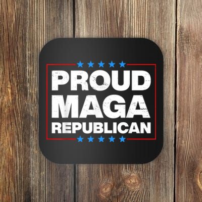 Proud MAGA Republican F Around And Find Out Anti Donkey Pox Coaster